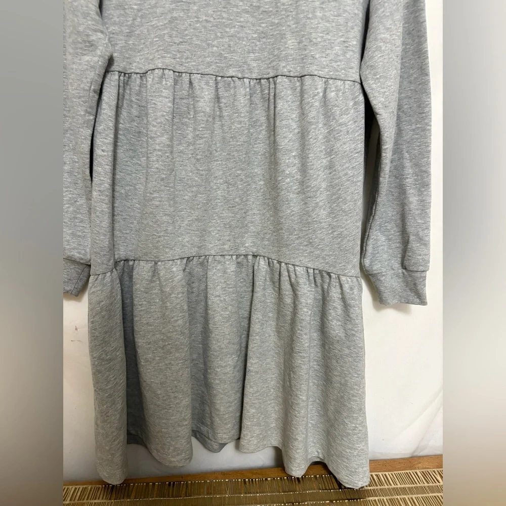 J. Crew Tiered‎ Sweatshirt Mini Dress Size Small